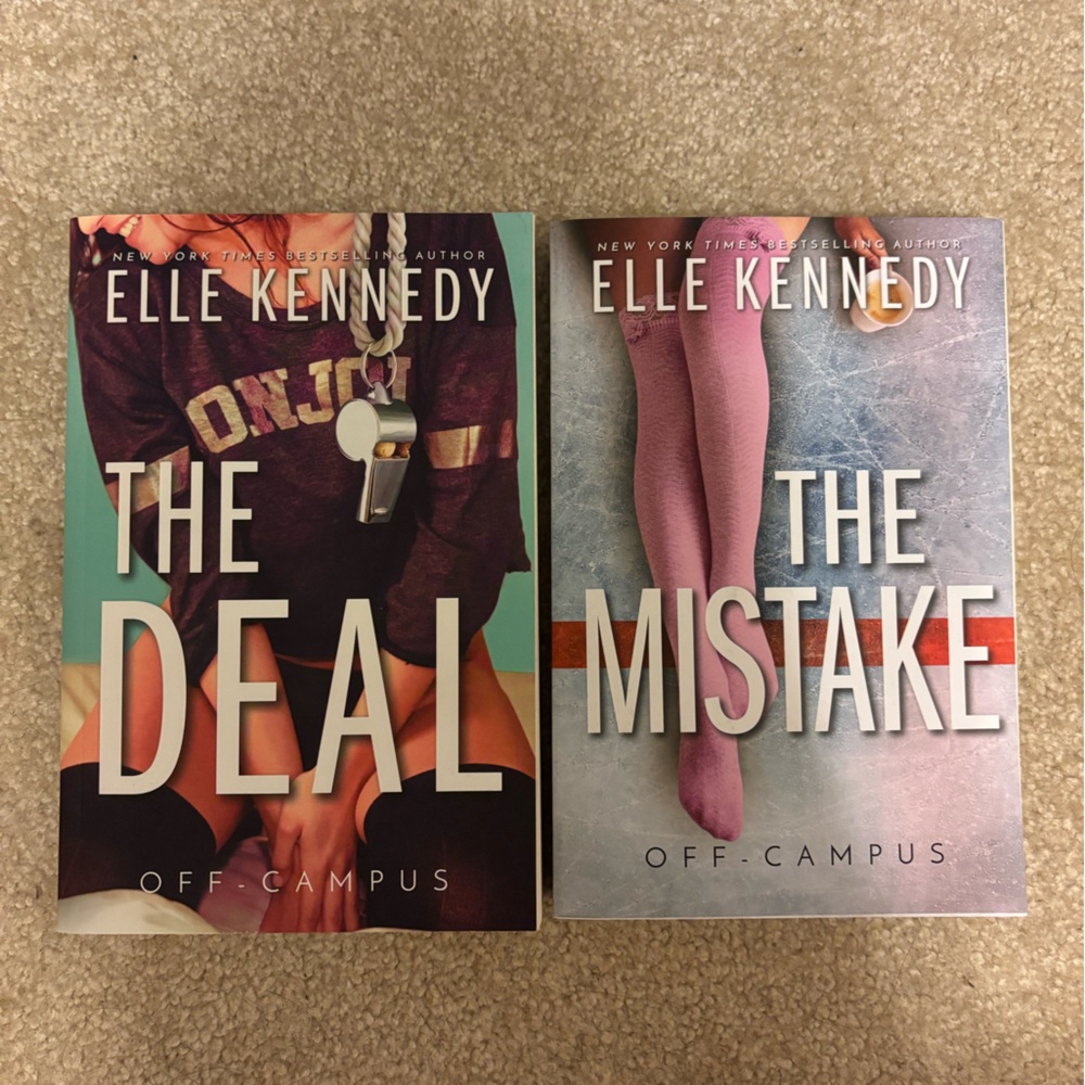 Elle Kennedy “The Deal” & “The Mistake” First Two Books in Off-Campus Series
